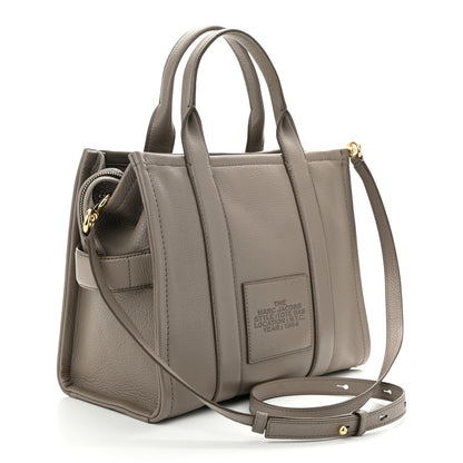 Marc Jacobs Grained Calfskin Medium The Tote Bag Cement 3 of 11