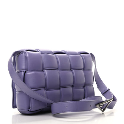 Bottega Veneta Nappa Maxi Intreccio Padded Cassette Crossbody Bag Lavender 3 of 8