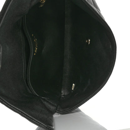 Chanel Caviar Quilted Flap Clutch Black 5 of 11