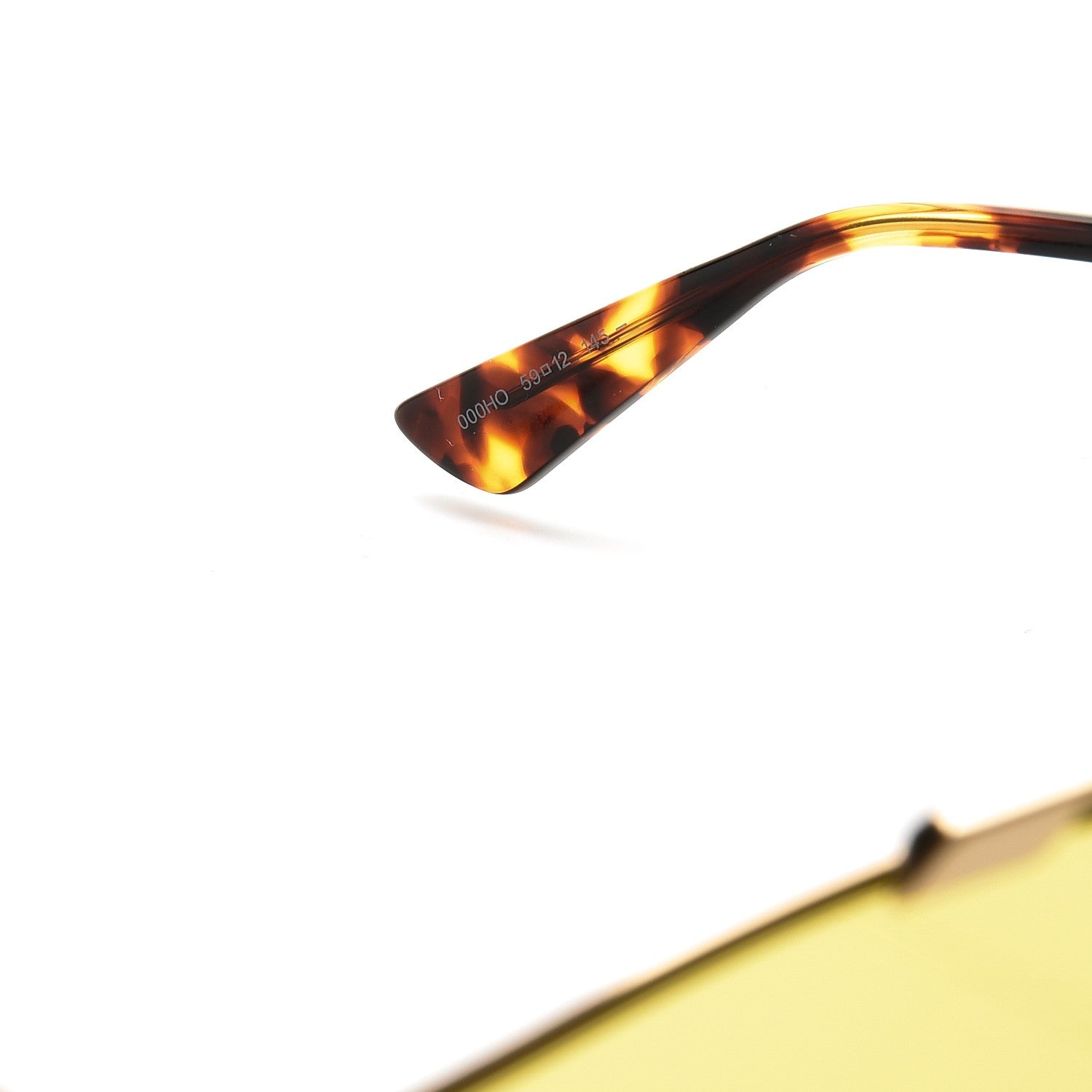 Christian Dior So Real Pop Sunglasses Yellow 8 of 9