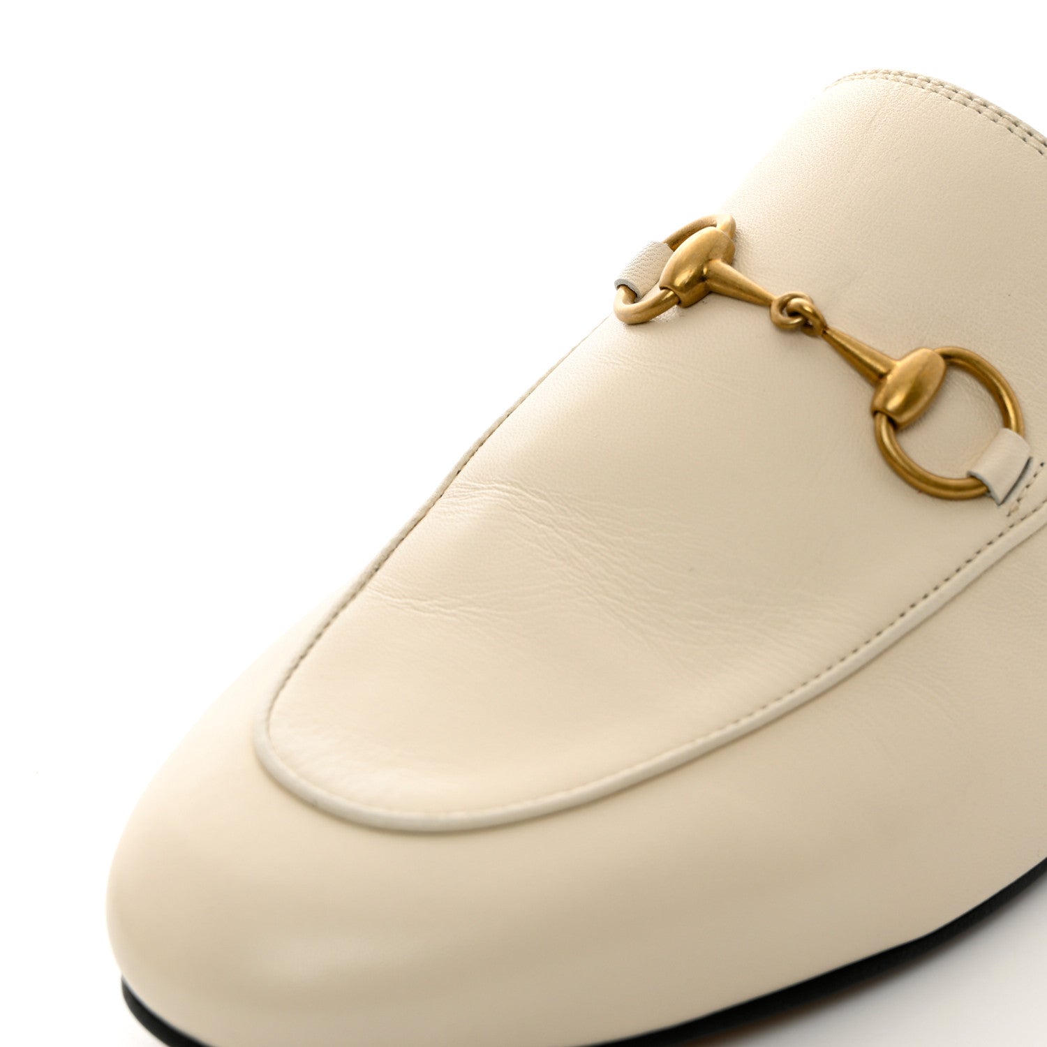 Gucci Malaga Kid Womens Princetown Slippers 36.5 Mystic White 9 of 9