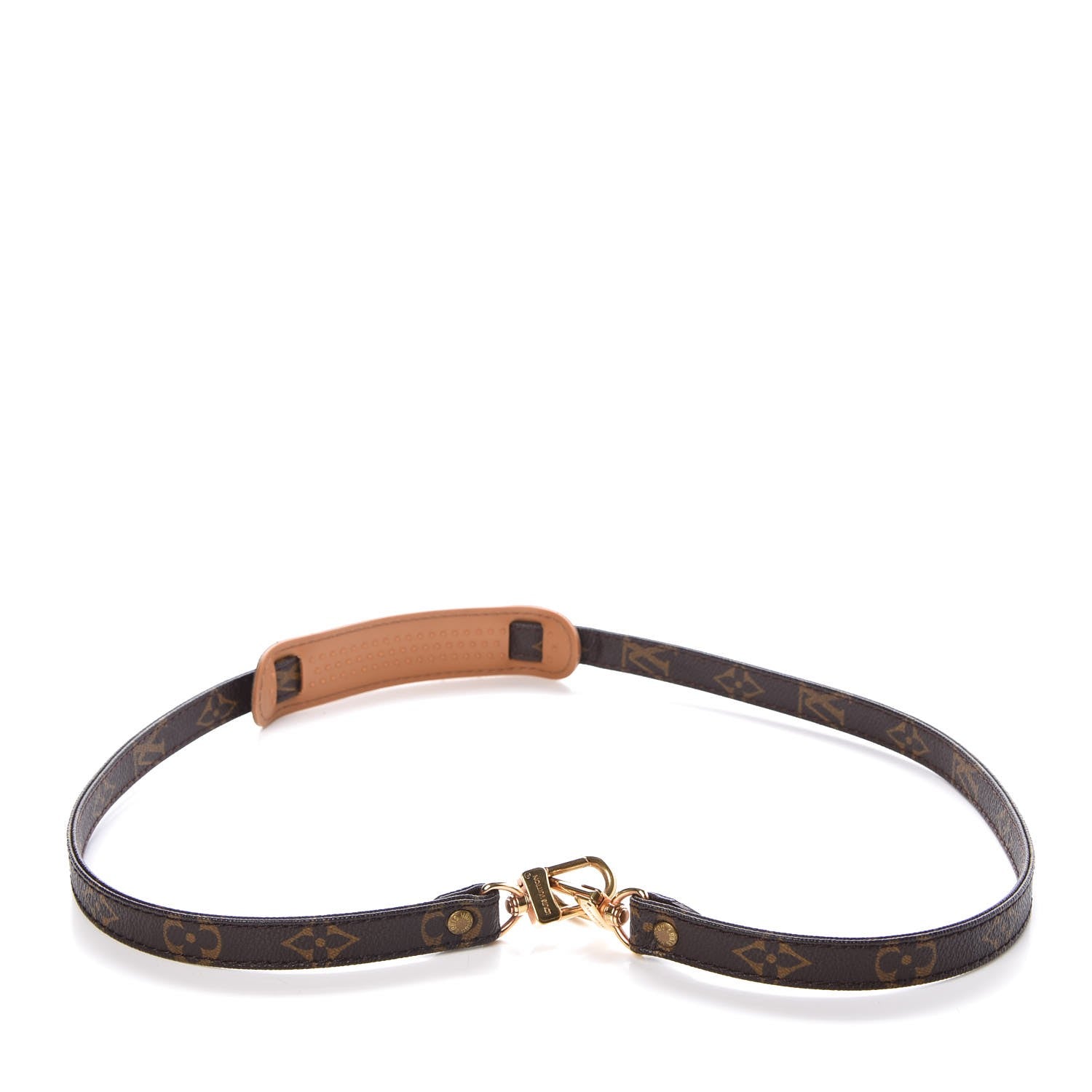 Louis Vuitton Monogram 16mm Adjustable Shoulder Strap 3 of 3