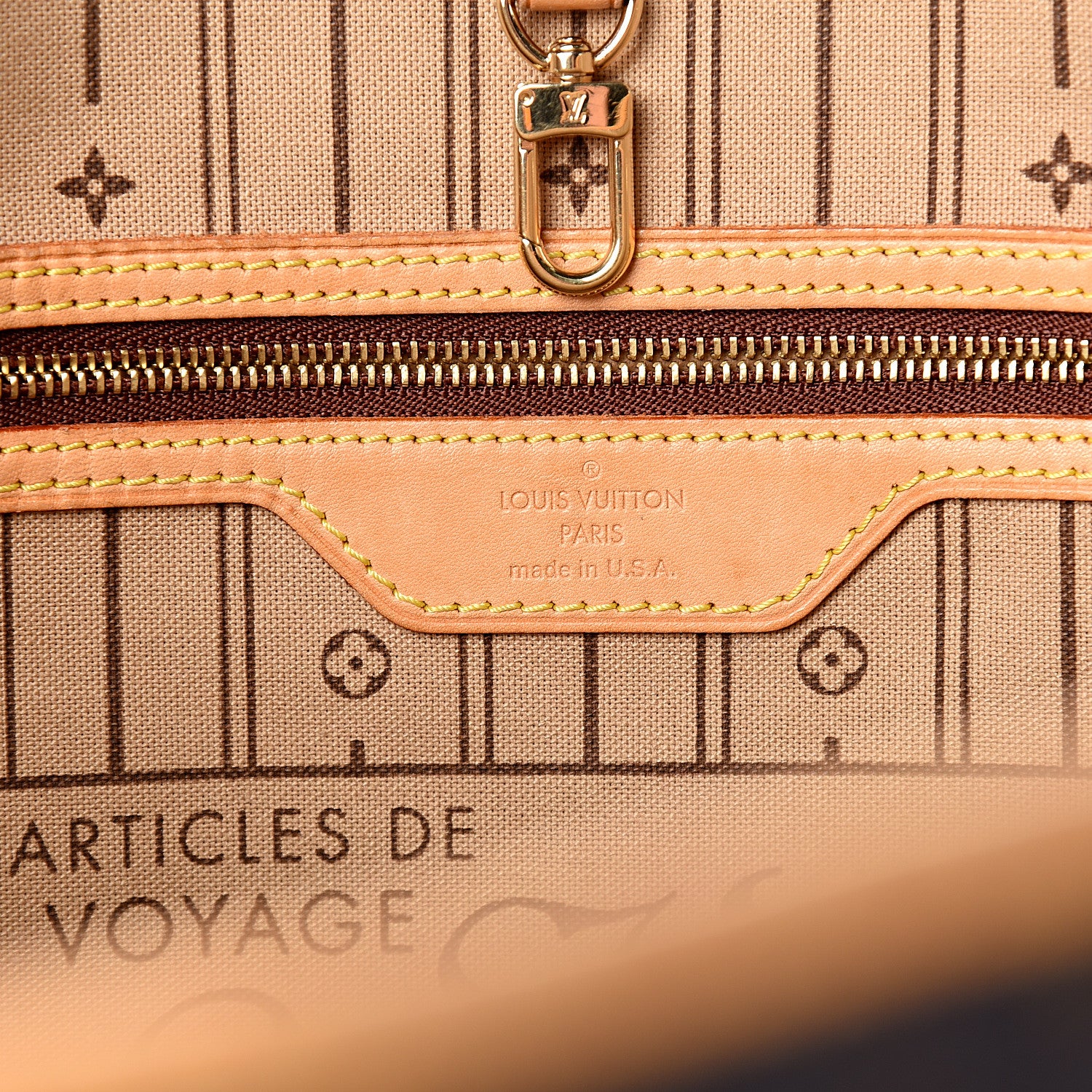 Louis Vuitton Monogram Neverfull MM 5 of 10