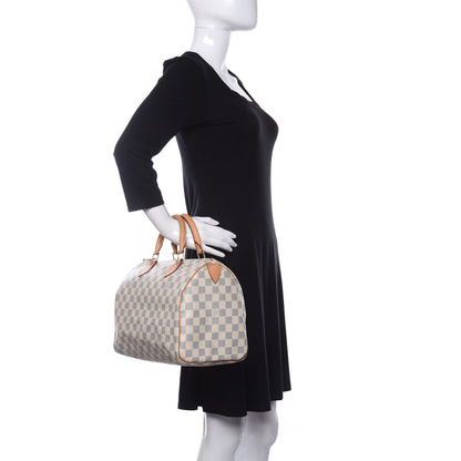 Louis Vuitton Damier Azur Speedy 30 2 of 11