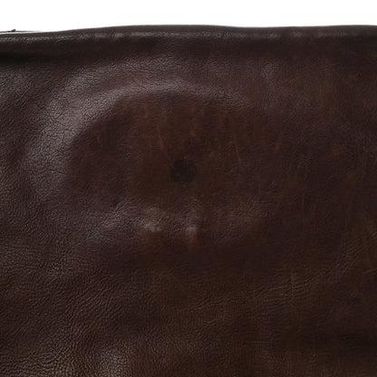 Chanel Calfskin Diamond Stitch Accordion Flap Brown 15 of 17