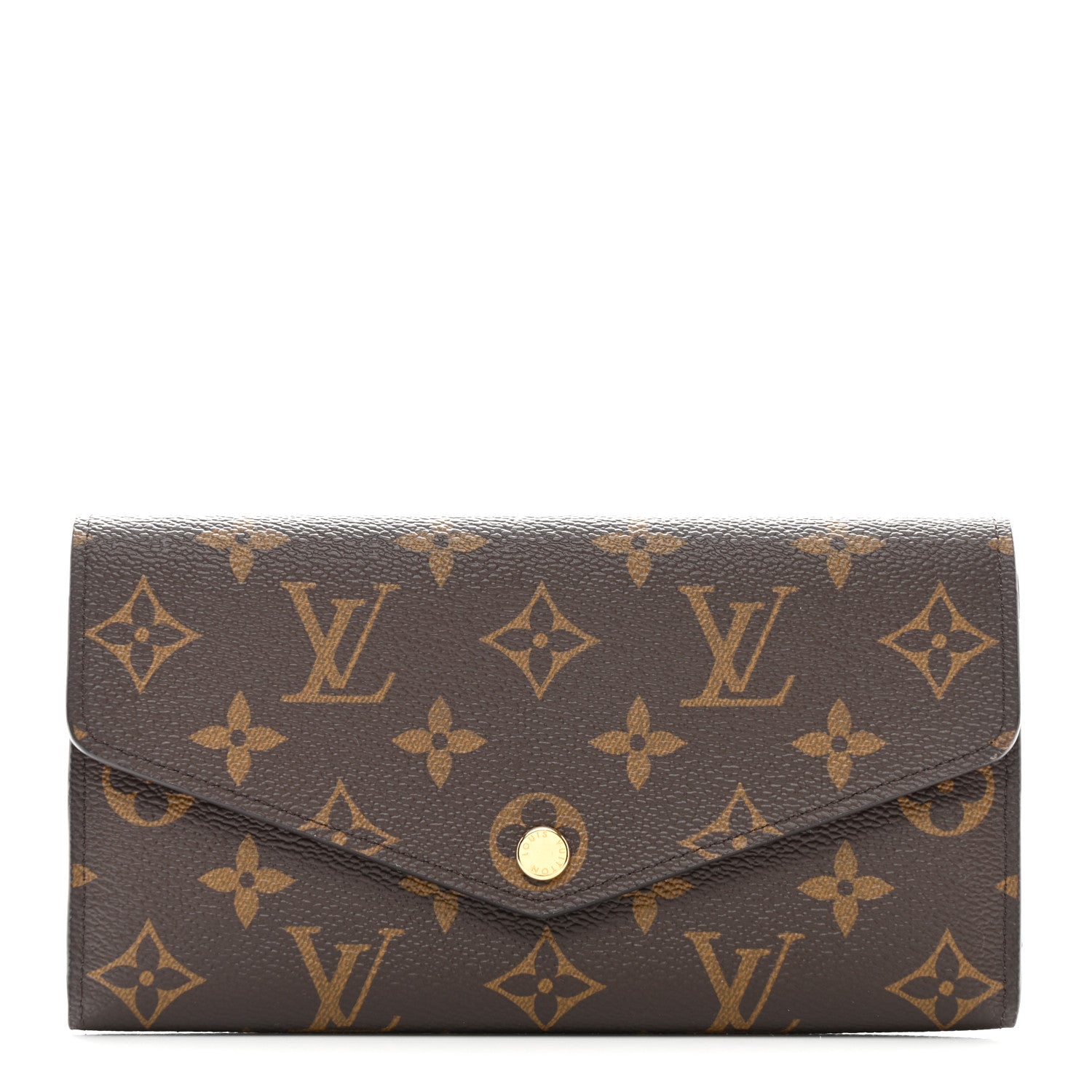 Louis Vuitton Monogram Sarah Wallet NM Rose Ballerine 1 of 7