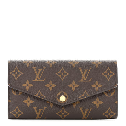 Louis Vuitton Monogram Sarah Wallet NM Rose Ballerine 1 of 7