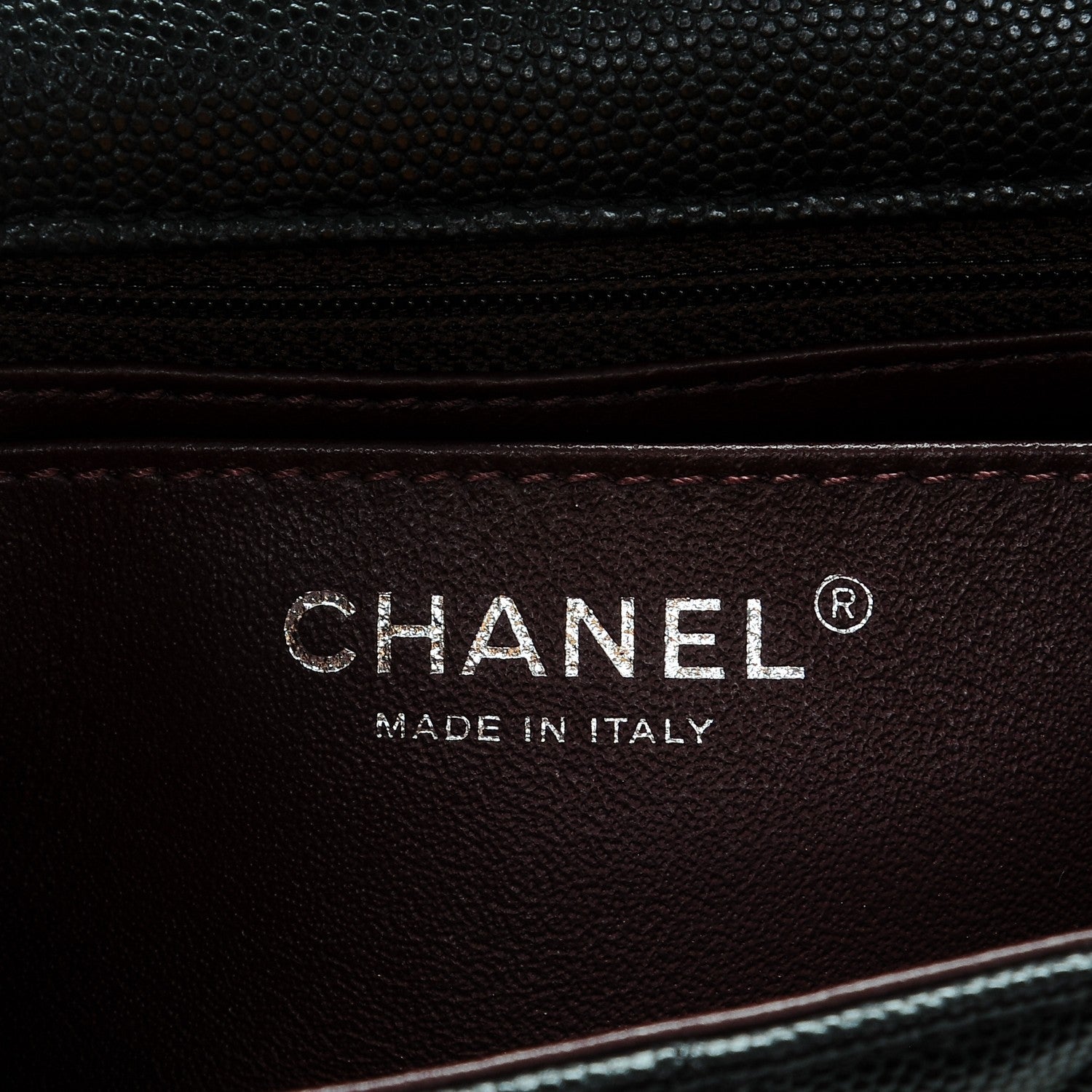 Chanel Caviar Quilted Mini Rectangular Flap Black 6 of 7