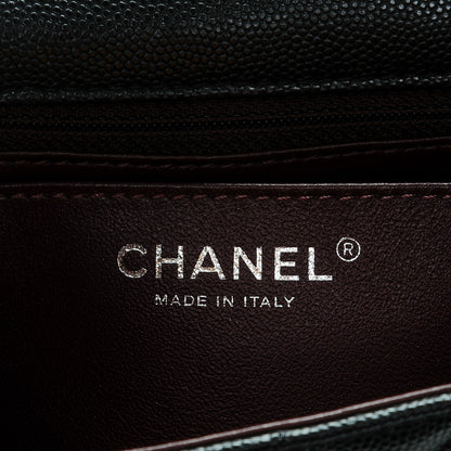 Chanel Caviar Quilted Mini Rectangular Flap Black 6 of 7