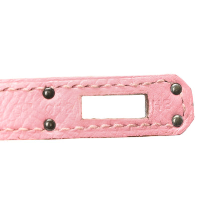 Hermes Epsom Kelly Pochette Clutch Rose Confetti 7 of 10