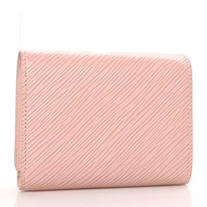Louis Vuitton Epi Twist Compact Wallet Rose Ballerine 3 of 7