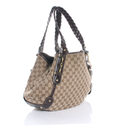 Gucci Monogram Medium Pelham Tote Ebony 3 of 7