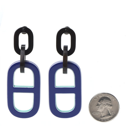 Hermes Buffalo Horn Chaine D'Ancre Earrings Multicolor 2 of 6