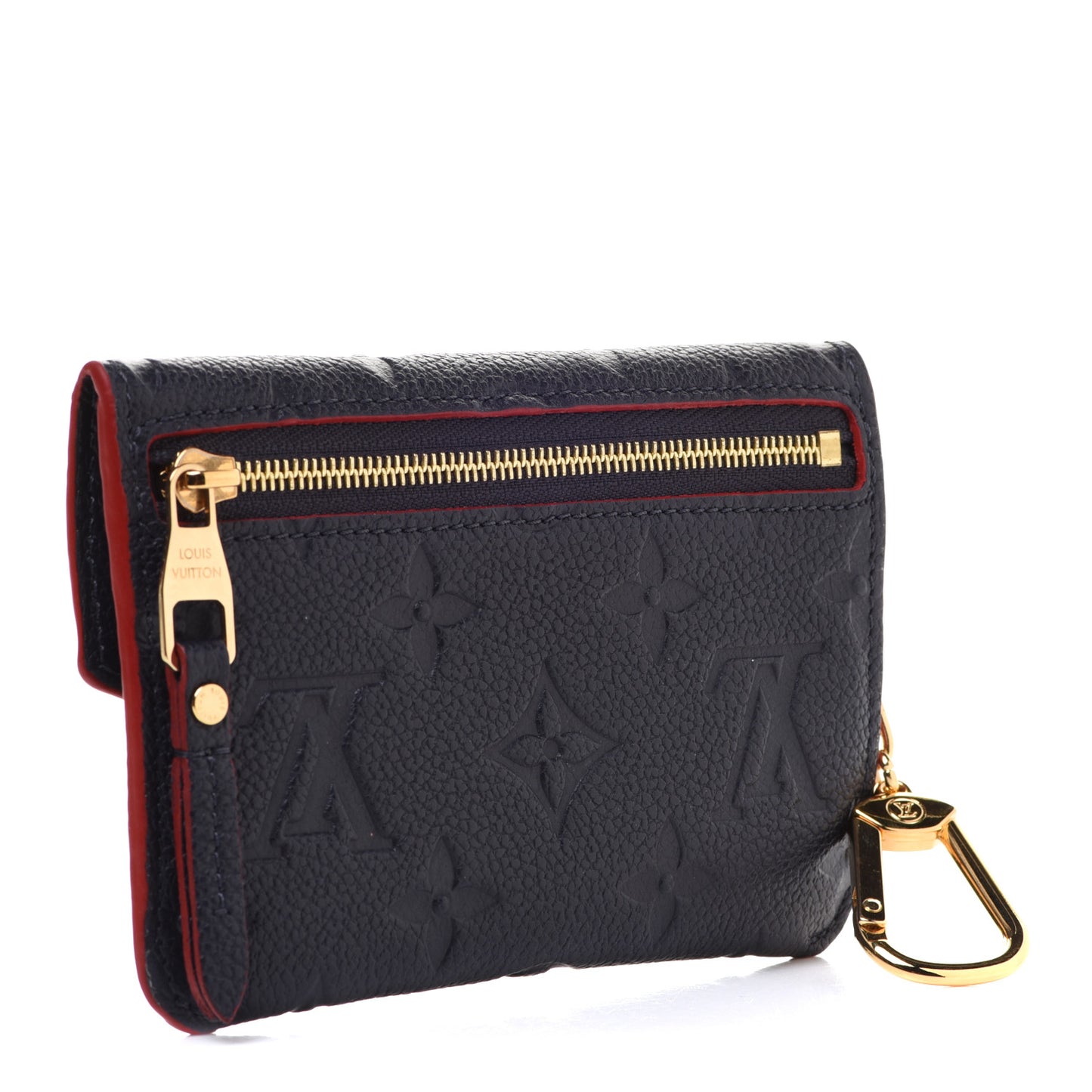 Empreinte Key Pouch Marine Rouge
