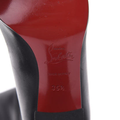 Christian Louboutin Calfskin Dartata 70 Tall Boots 35.5 Black 6 of 7