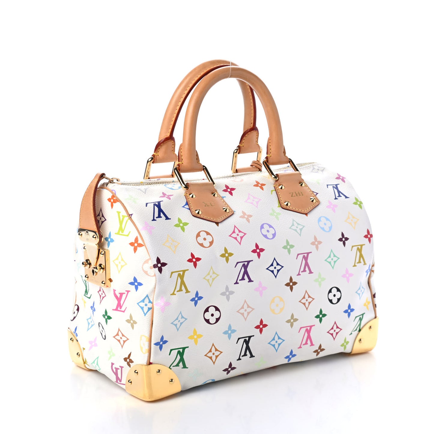 Monogram Multicolor Speedy 30 White
