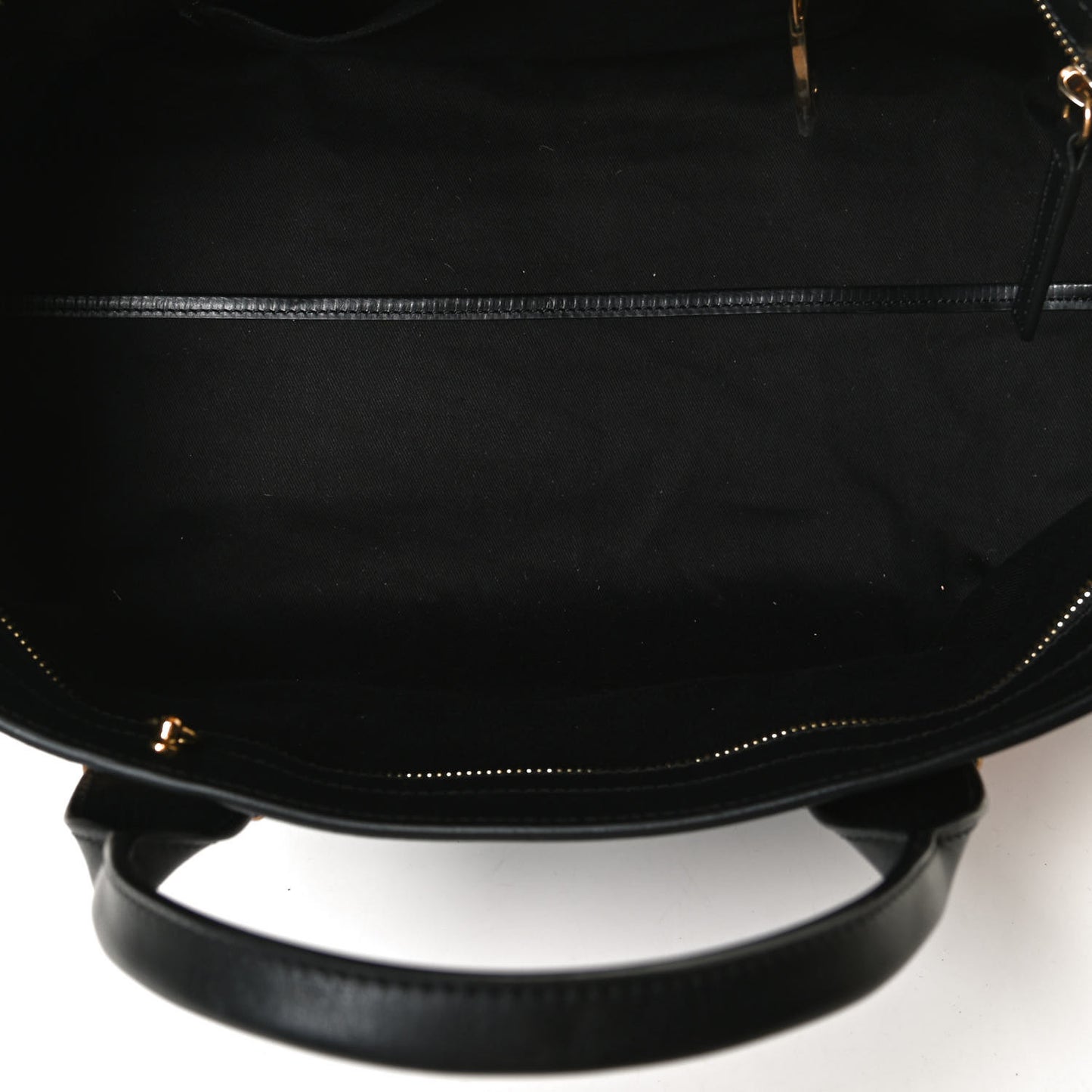 Calfskin Medium Alice Satchel Beige Black