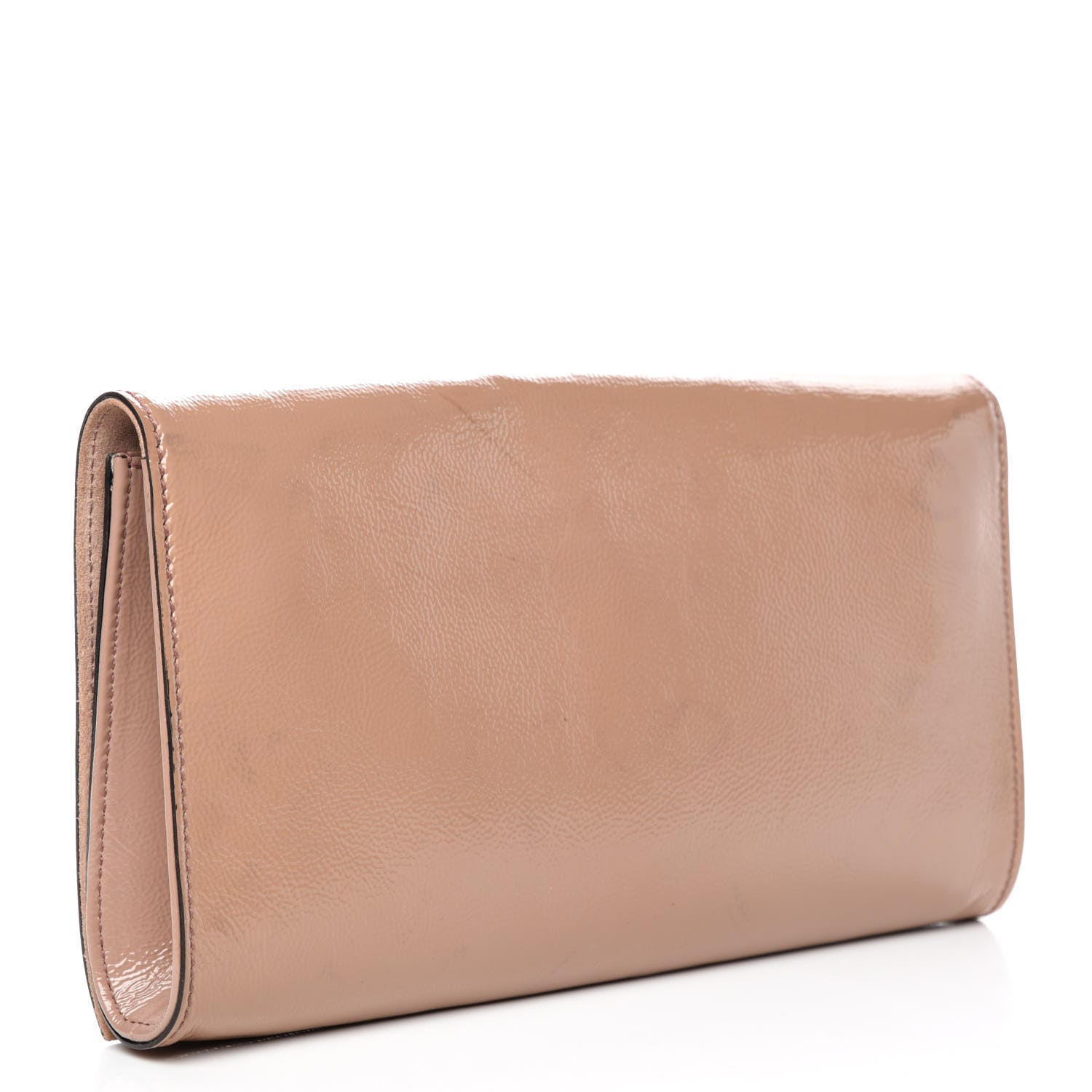 Gucci Soft Patent Medium Soho Clutch Dark Cipria 3 of 15