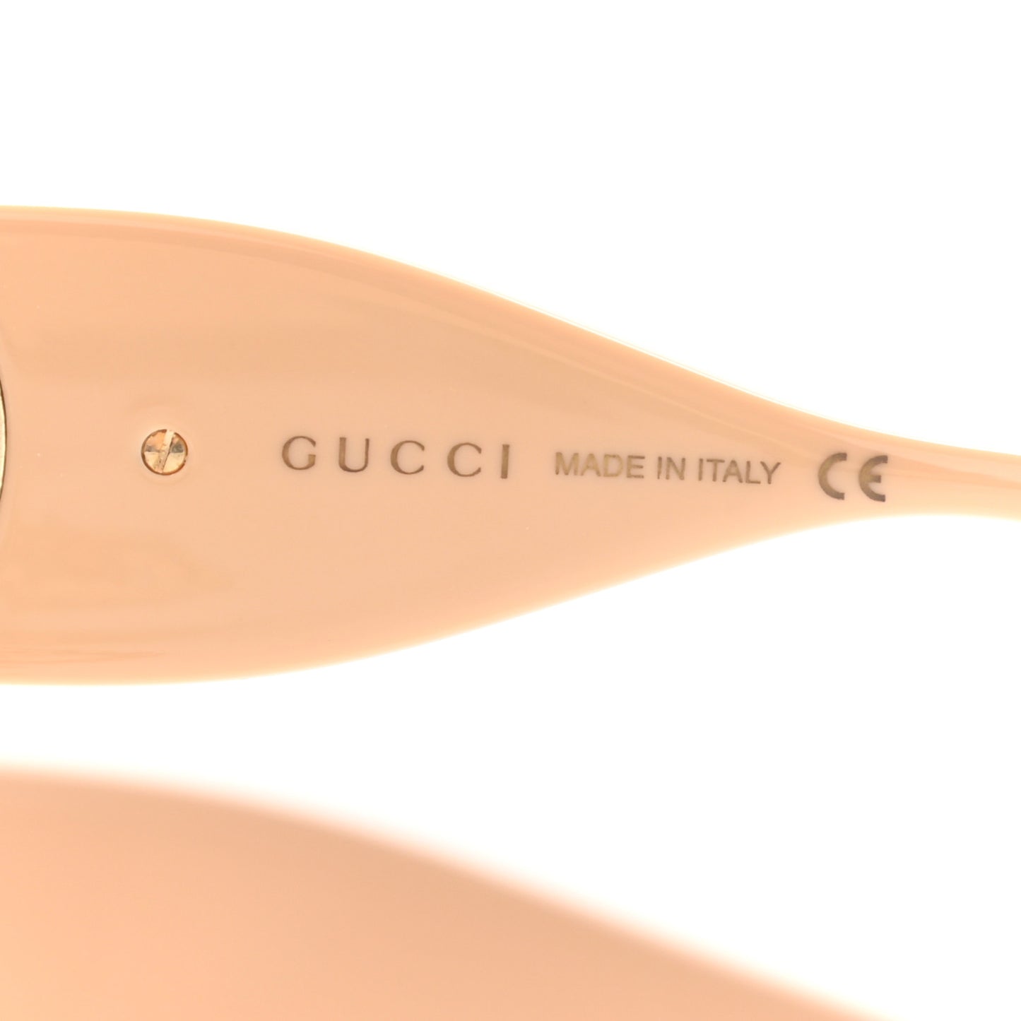 Acetate Square Frame Chain Sunglasses GG1022S Brown