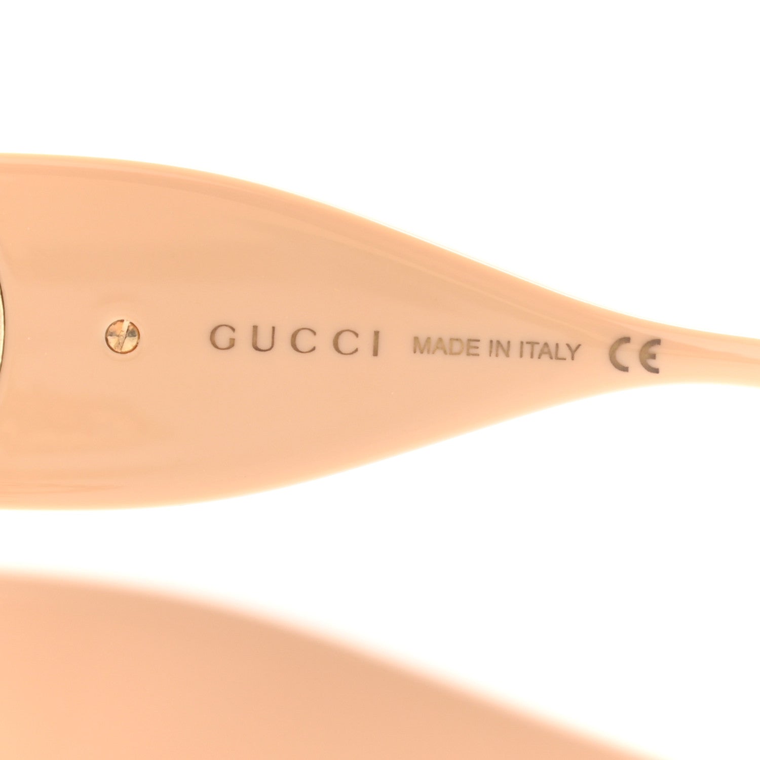 Gucci Acetate Square Frame Chain Sunglasses GG1022S Brown 5 of 9