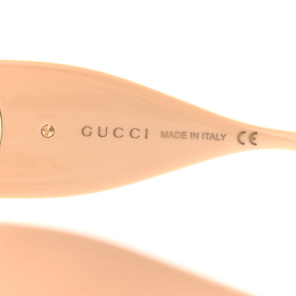 Gucci Acetate Square Frame Chain Sunglasses GG1022S Brown 5 of 9