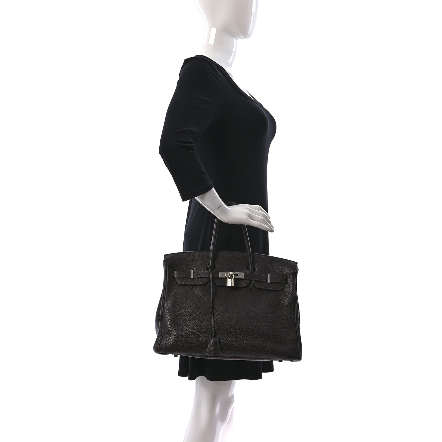 Togo Birkin 35 Chocolate