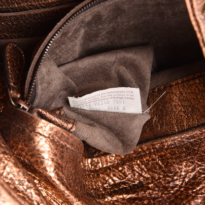 Bottega Veneta Metallic Cervo Deerskin Large Hobo Rame Ossidato 8 of 11
