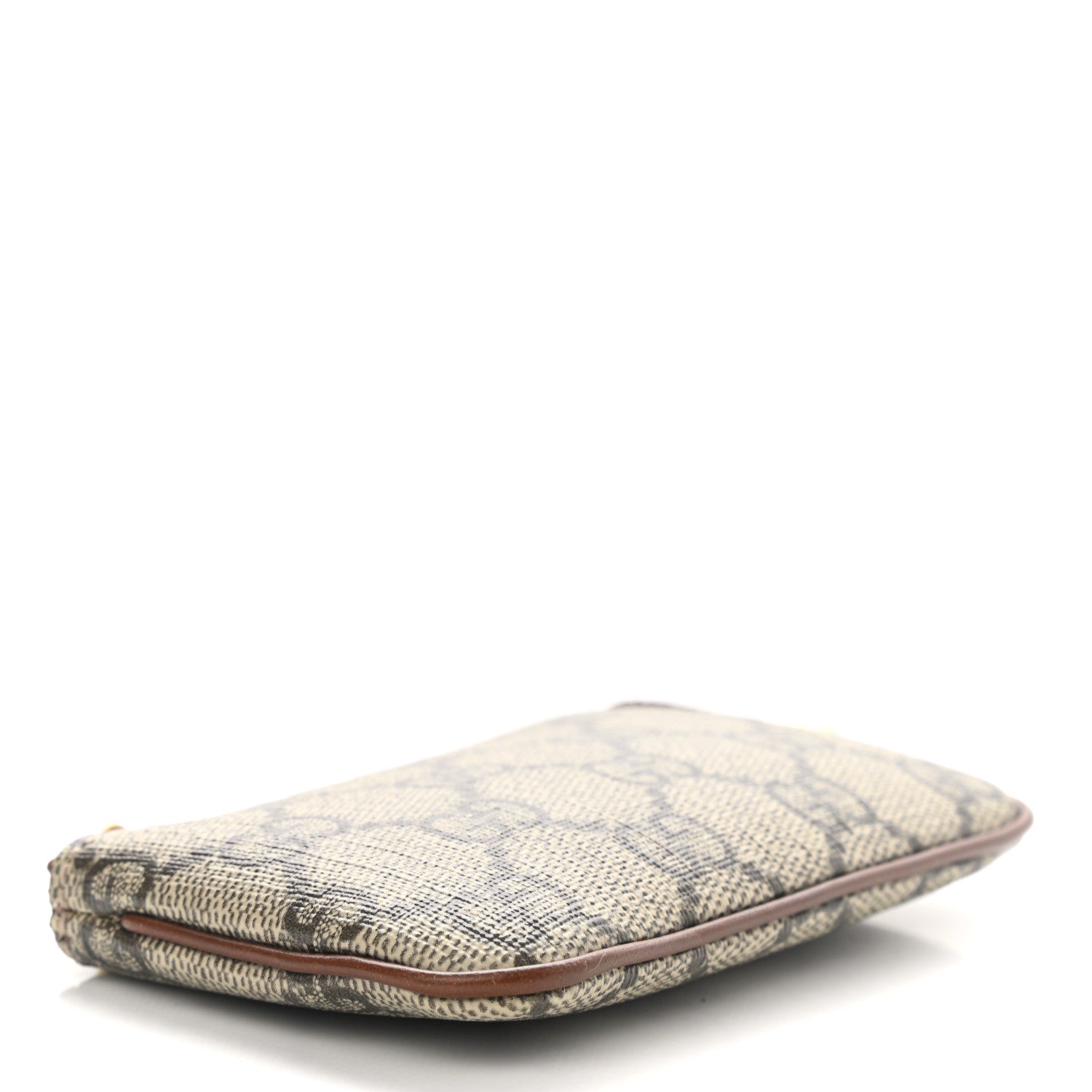Gucci GG Supreme Monogram Key Case Beige Ebony Cuir 4 of 8