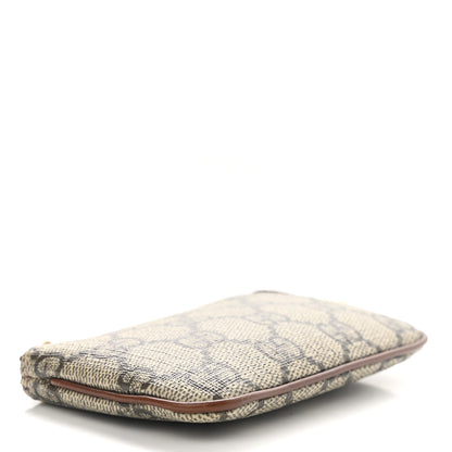 Gucci GG Supreme Monogram Key Case Beige Ebony Cuir 4 of 8