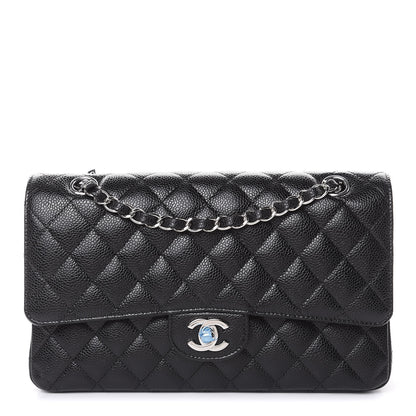 Chanel Caviar Quilted Medium Double Flap Black 1 of 10