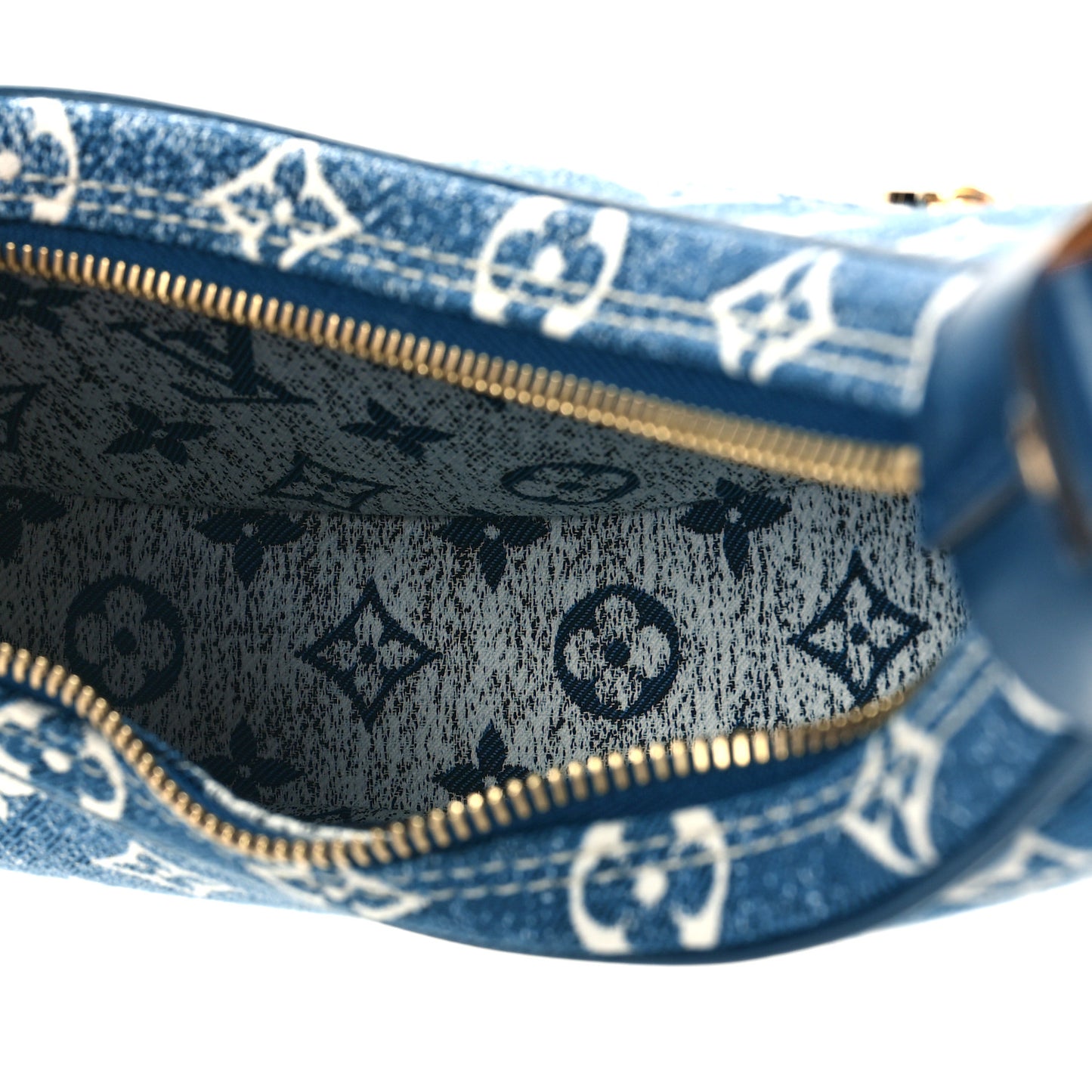 Monogram Jacquard Denim Loop Bleu