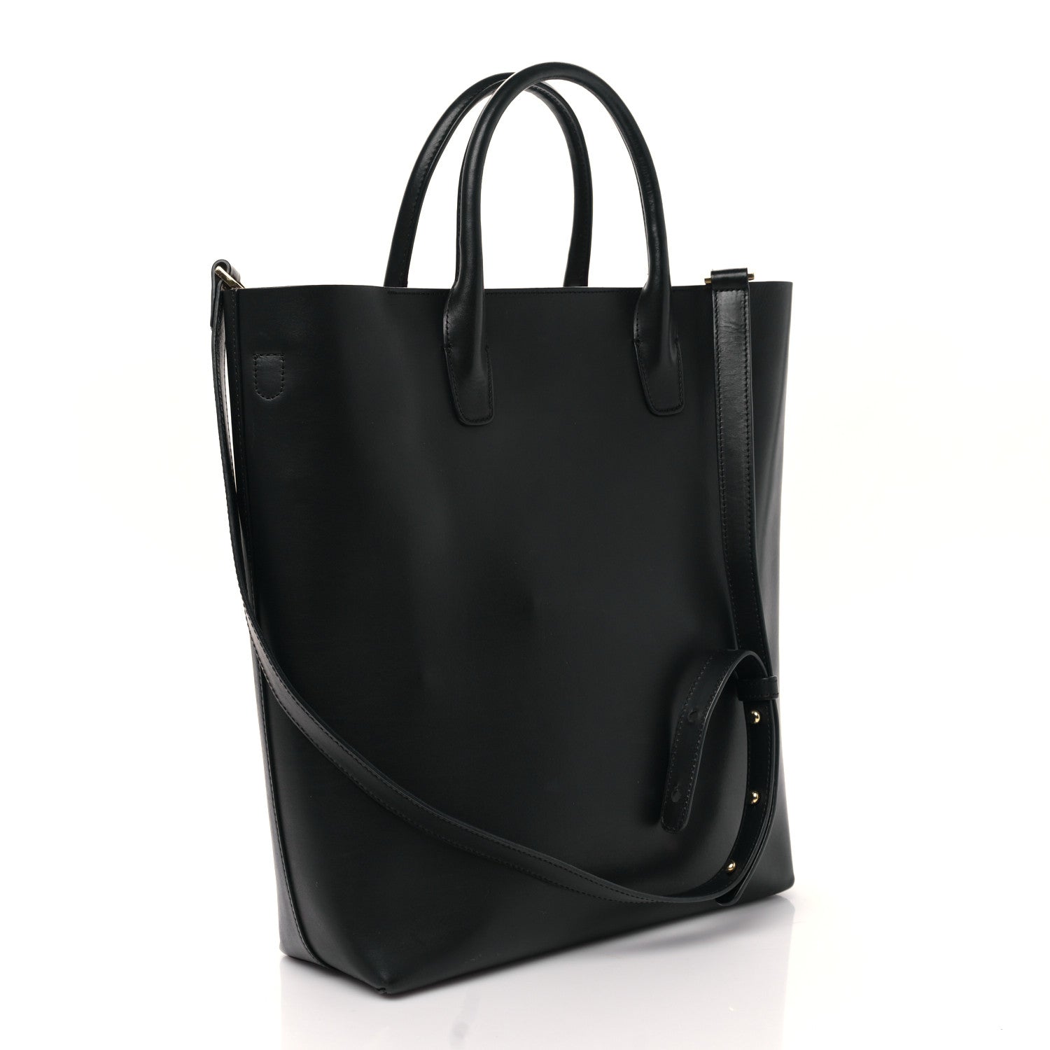 【美品】MANSUR GAVRIEL ブラック トート Mansur Gavriel Calfskin North South Tote Black Flamma 1390268
