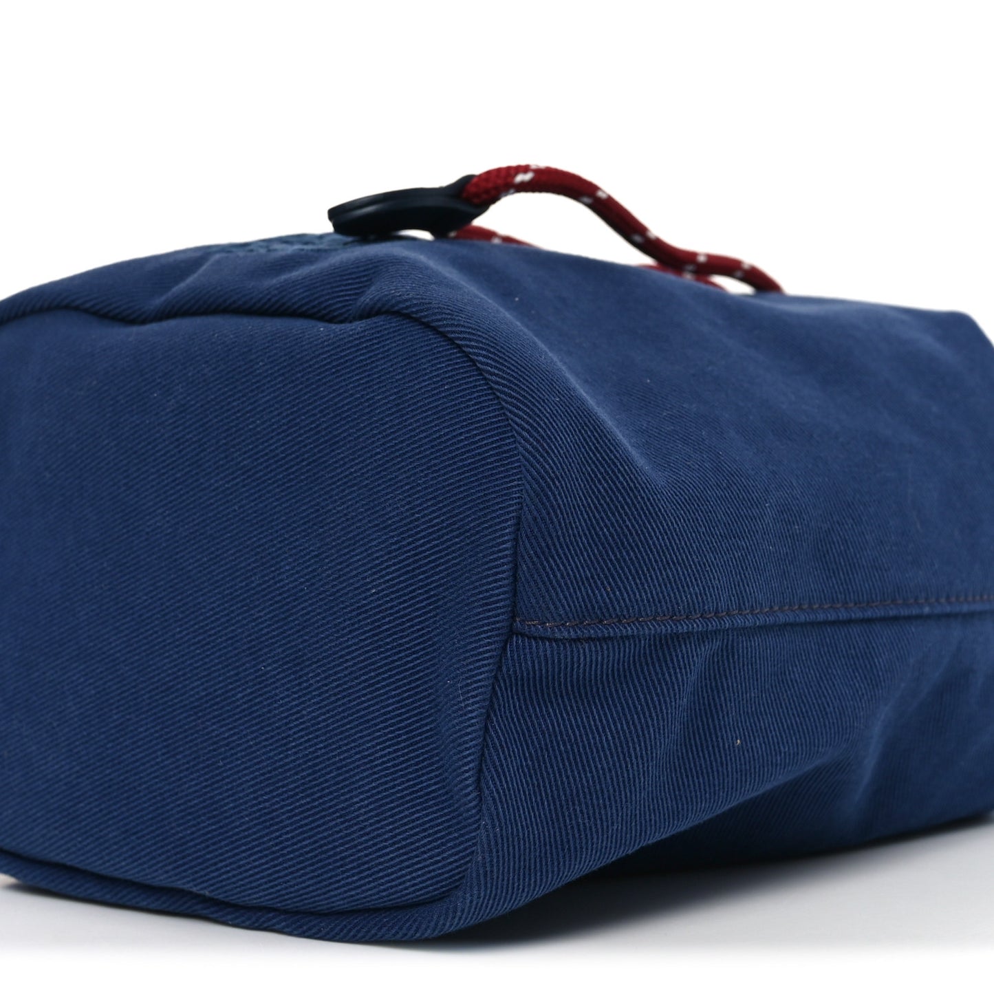 Canvas Gabardine Pouch Bucket Bag Indaco Amaranto