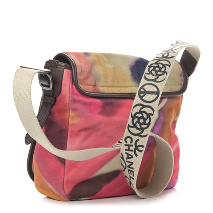 Chanel Printed Ultra Soft Lambskin Medium Flower Power Messenger 2 of 6