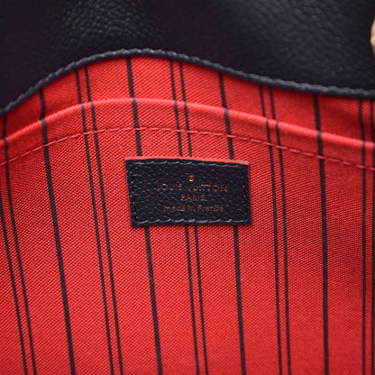 Louis Vuitton Empreinte Montaigne MM Marine Rouge 7 of 7