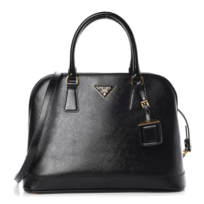 Prada Saffiano Vernice Open Promenade Tote Black 1 of 8