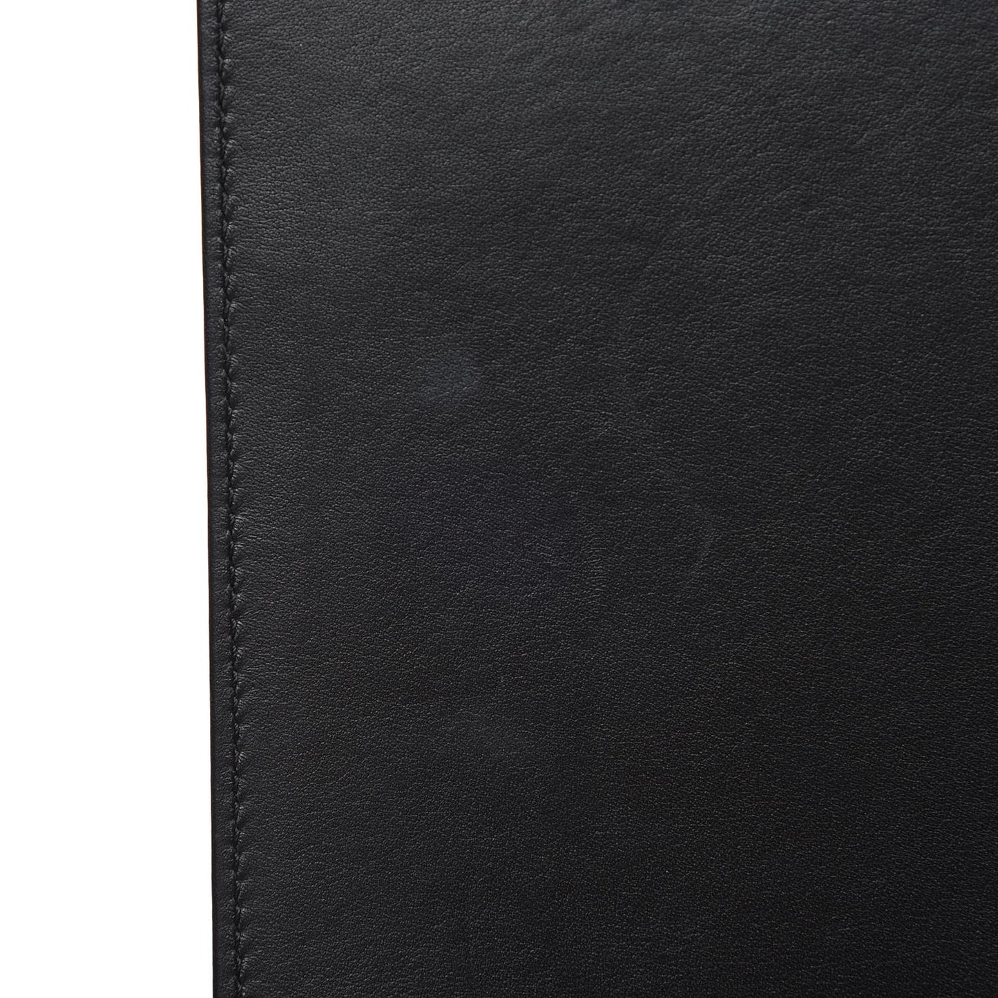 Calfskin Quilted Large Boy Flap Black