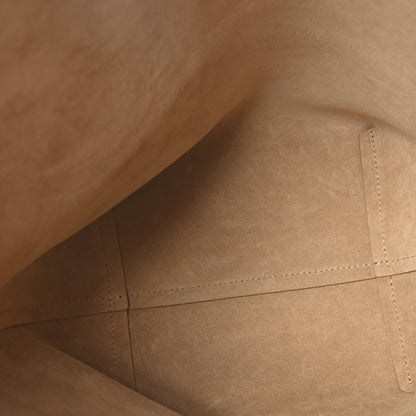 The Row Nubuck Medium N/S Park Tote Croissant 5 of 10