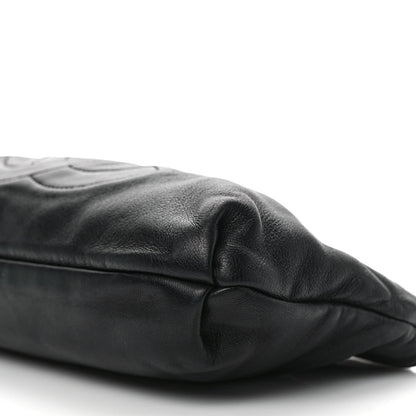 Chanel Lambskin Soft Chain Pochette Black 9 of 12