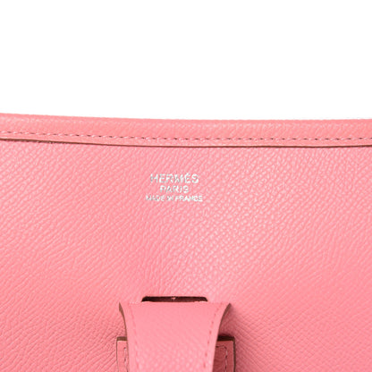 Hermes Epsom Evelyne III GM Rose Confetti 7 of 12