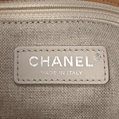 Chanel Canvas Woven Braided With Style Flap Multicolor 5 of 8