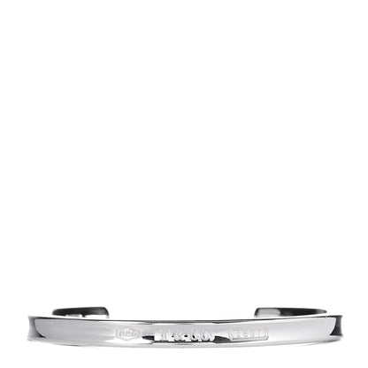 Tiffany Sterling Silver Narrow 1837 Cuff Bracelet 1 of 5