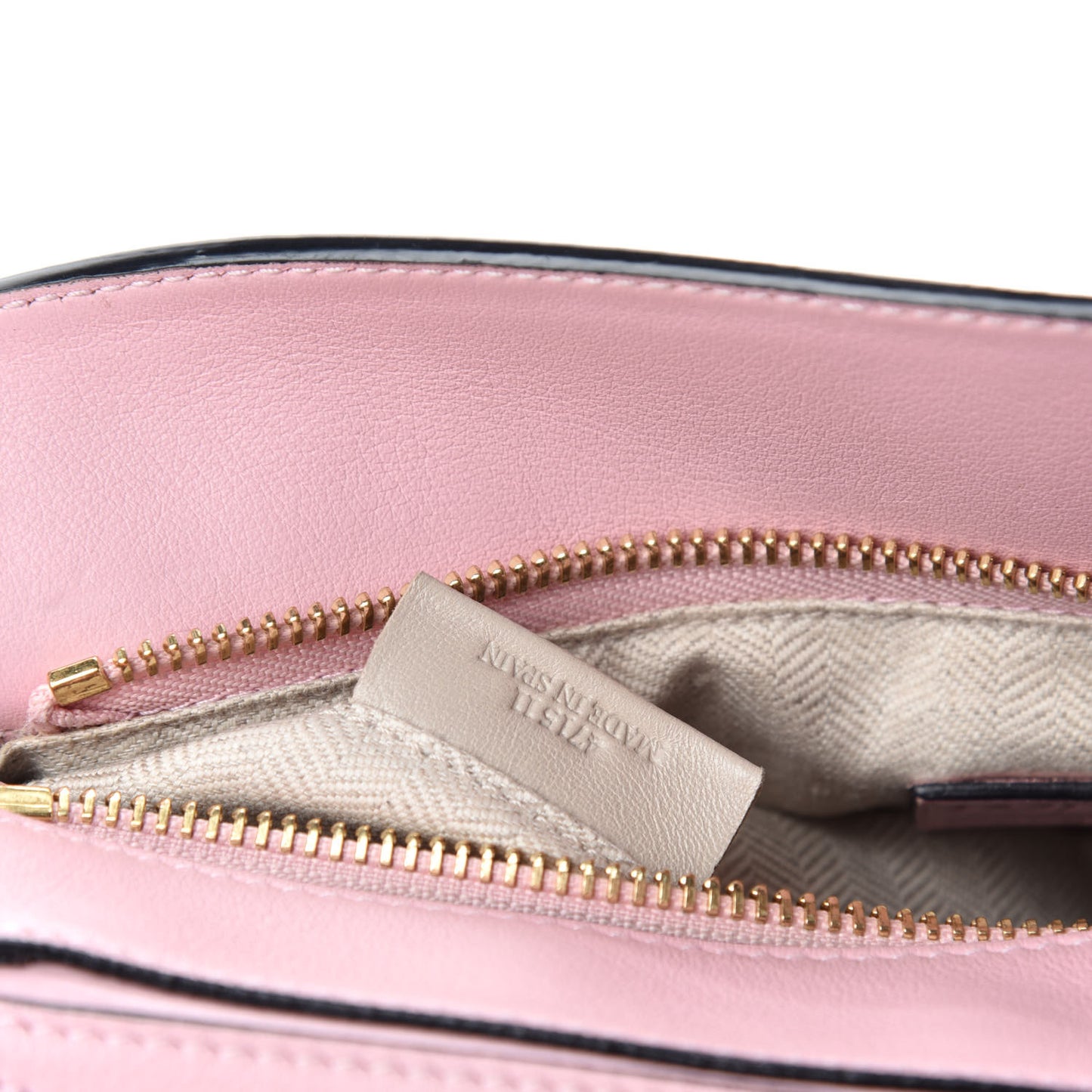 Calfskin Small Puzzle Bag Soft Pink