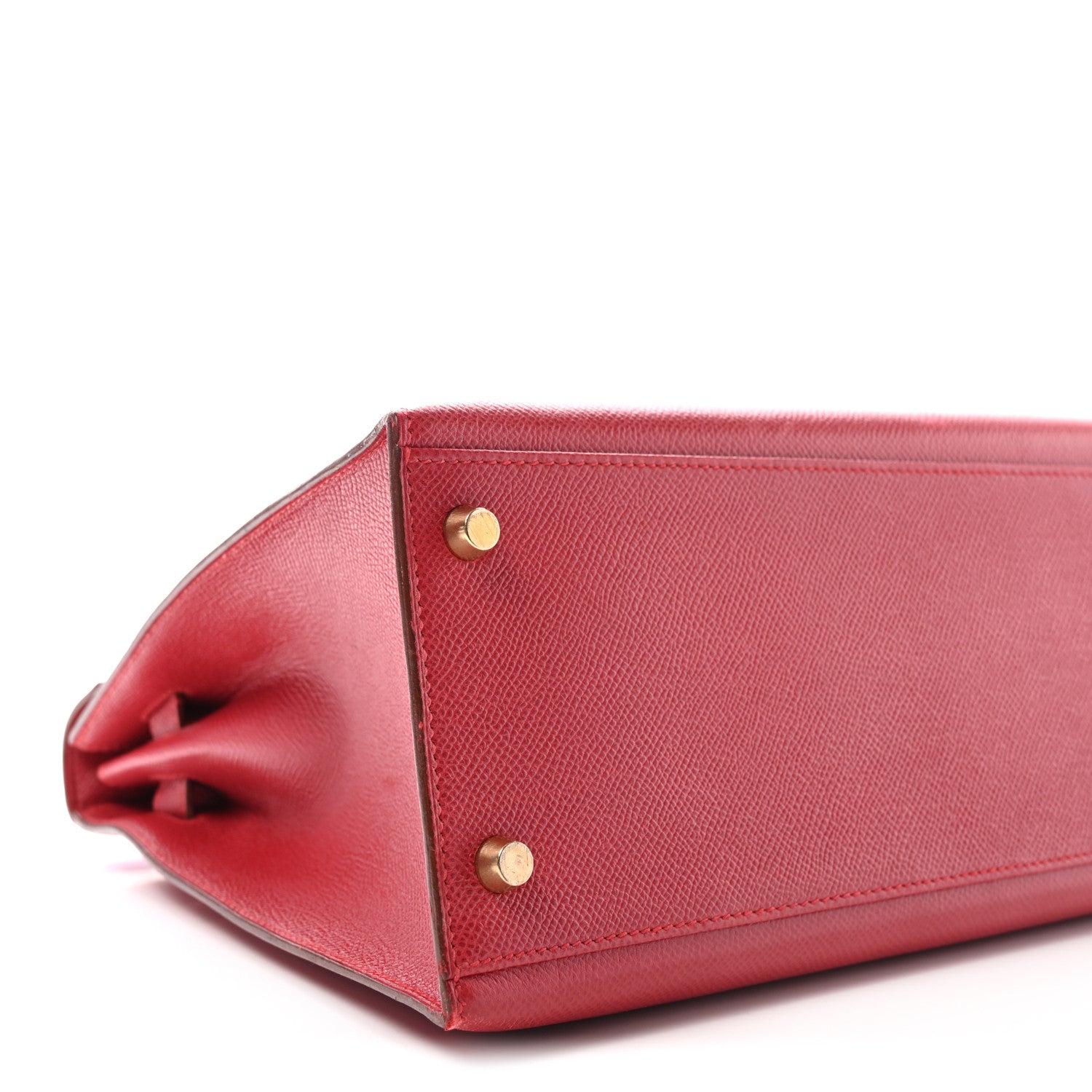 Hermes Epsom Kelly Sellier 32 Rouge Vif 9 of 10