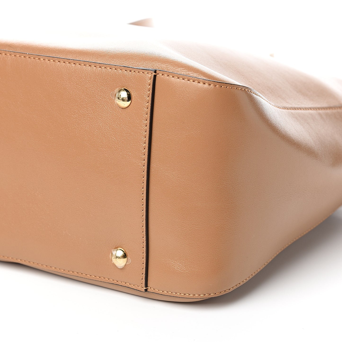 Vitello Glacier Medium FF Tote Nocciola