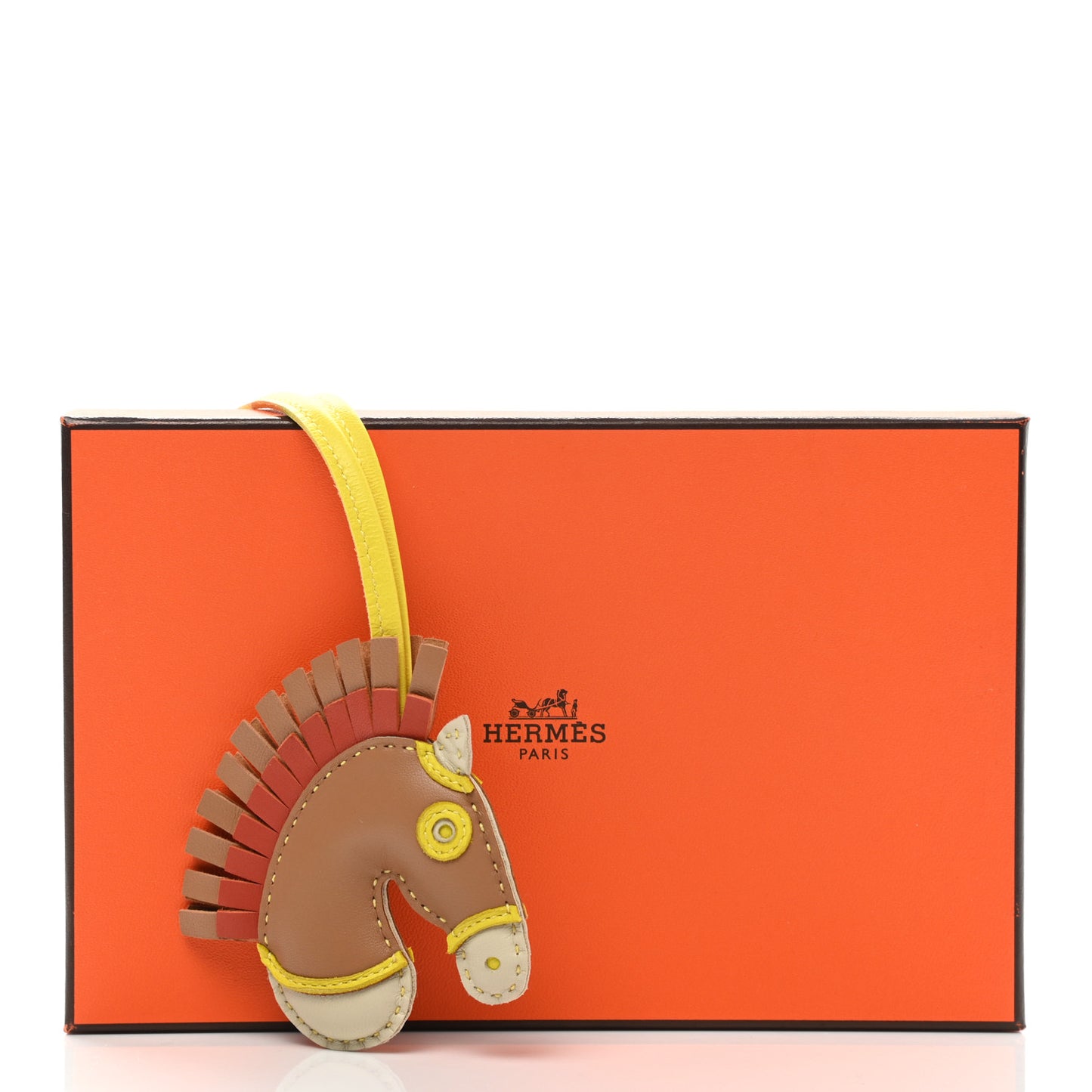 Milo Lambskin Geegee Savannah Bag Charm Chai Craie Lime