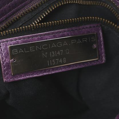 Balenciaga Agneau Classic Hardware City Raisin 6 of 9