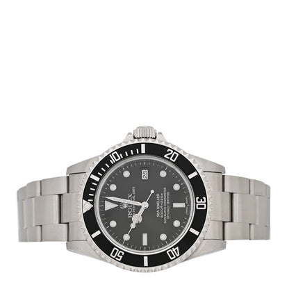 Rolex Stainless Steel 40mm Sea-Dweller Oyster Perpetual Watch Black 16600 2 of 5