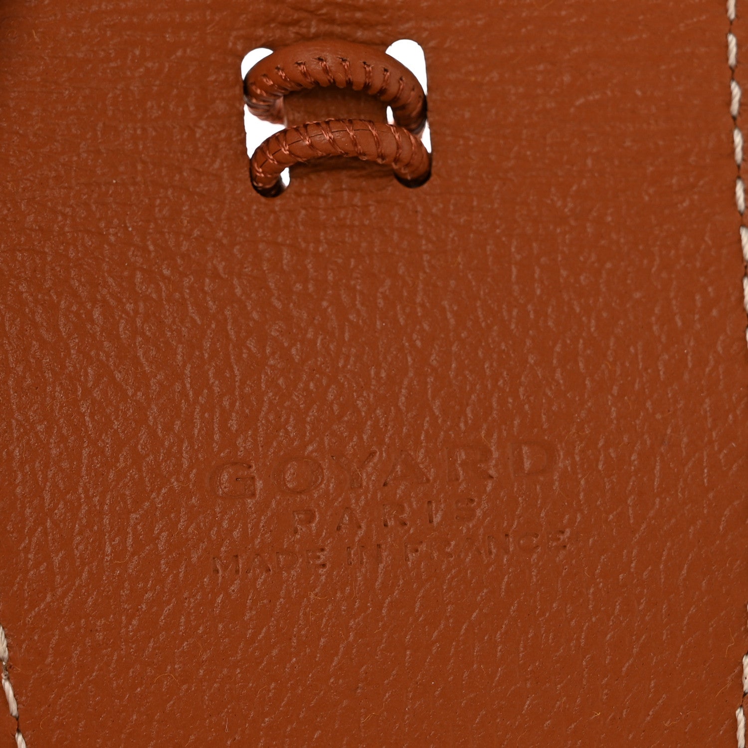 Goyard Calfskin Bag Clip Gold 3 of 5
