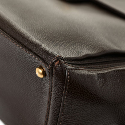 Chanel Caviar Shopper Tote Brown 14 of 17